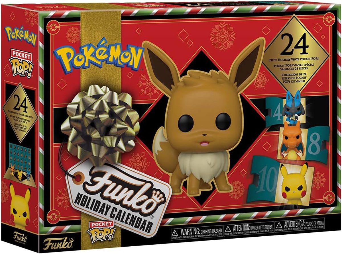 Funko Pop Holiday Calendar Pokemon 24 Pocket Pop Vinyl Figures Funko Pop Holiday Calendar Pokemon 24 Pocket Pop Vinyl Figures