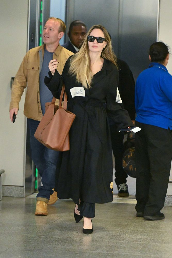 Saint Laurent Jeans are here to stay this Spring Angelina Jolie