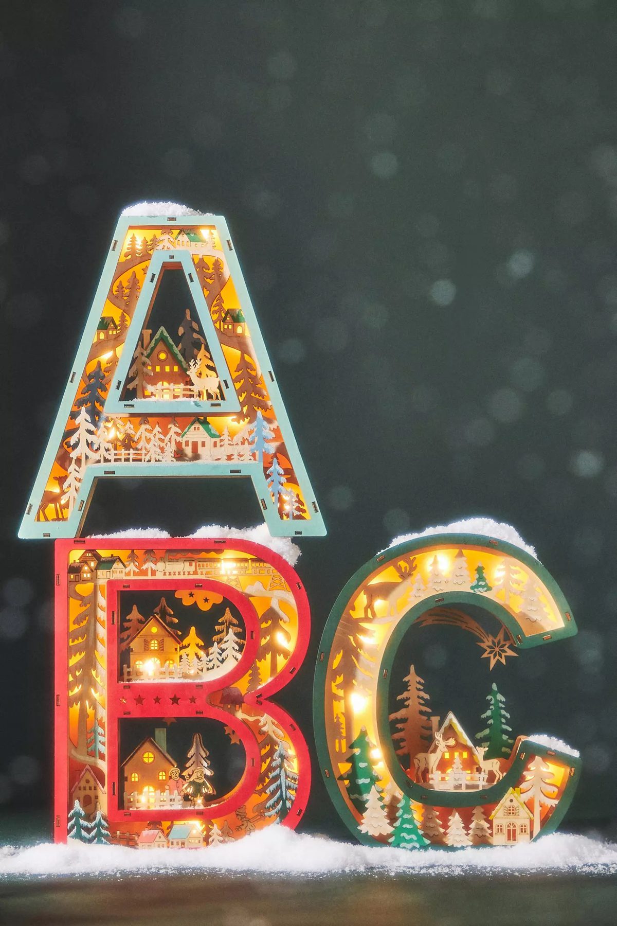 Wonderland Scene Monogram Wonderland Scene Monogram