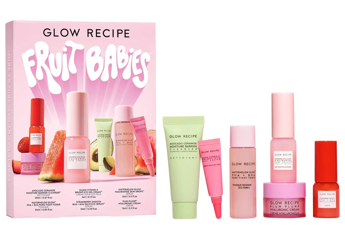 glow recipe Fruit Babies Bestseller Minis Kit glow recipe Fruit Babies Bestseller Minis Kit