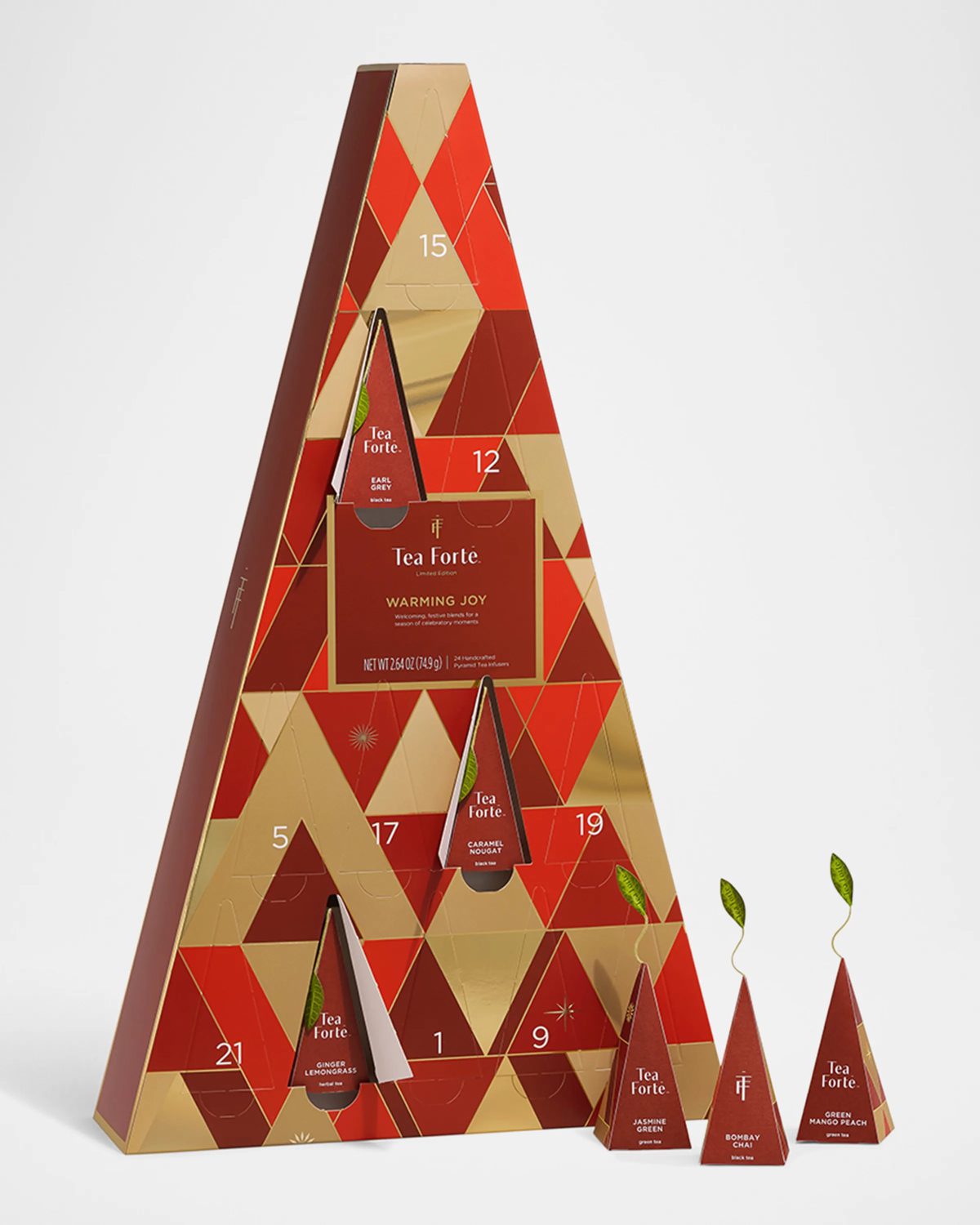 tea forte Warming Joy Limited Edition Tea Advent Calendar tea forte Warming Joy Limited Edition Tea Advent Calendar