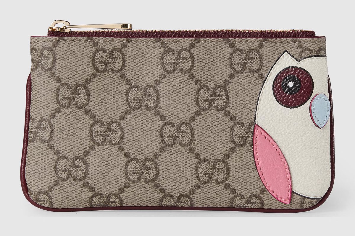 20241203 Gucci GG key case with owl detail 20241203 Gucci GG key case with owl detail