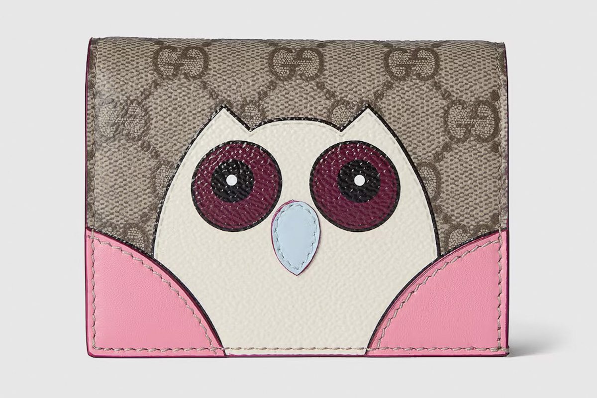 20241203 Gucci GG mini wallet with owl detail 20241203 Gucci GG mini wallet with owl detail