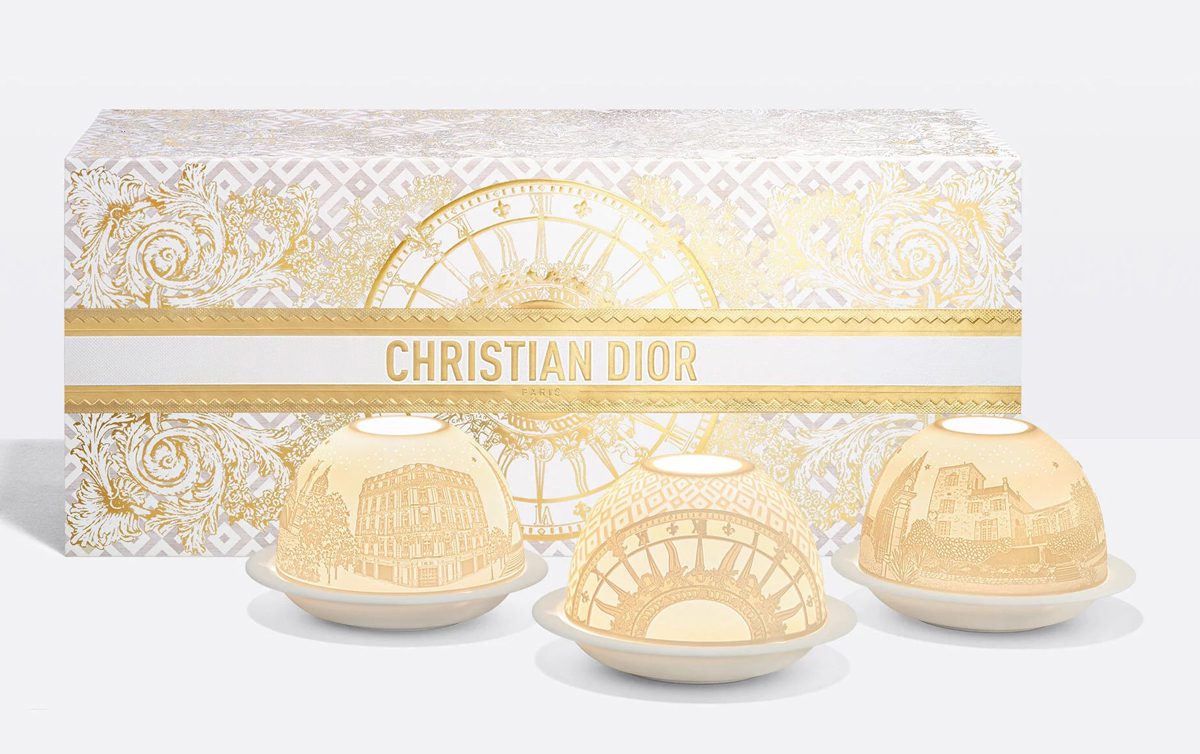 Dior Art of Living Set Bernardaud x Dior Holiday Gift Set