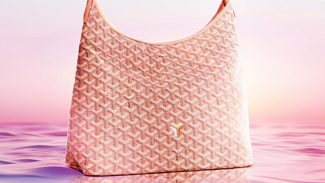 Goyard Pearly Coral Saint Louis Tote