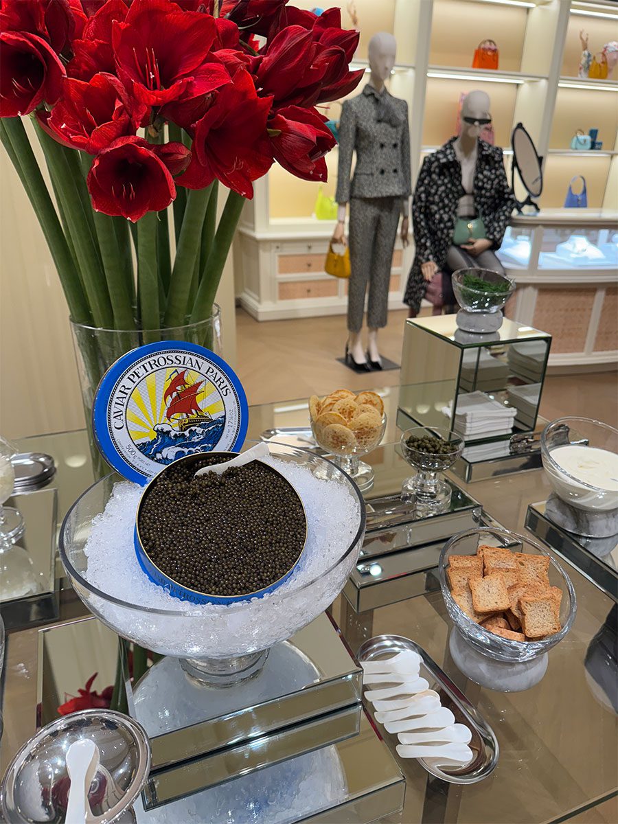 Gucci Bal Harbour Caviar Display Gucci Bal Harbour Caviar Display