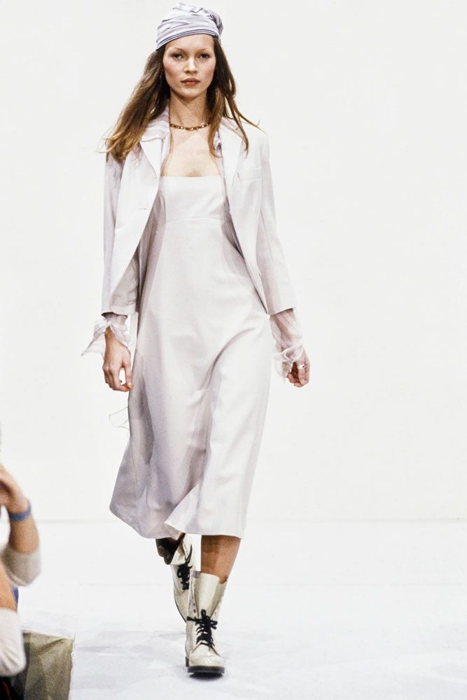 Kate Moss Perry Ellis Runway 1993 Kate Moss Perry Ellis Runway 1993