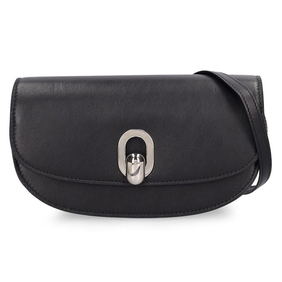 Savette The Tondo Crescent leather shoulder bag