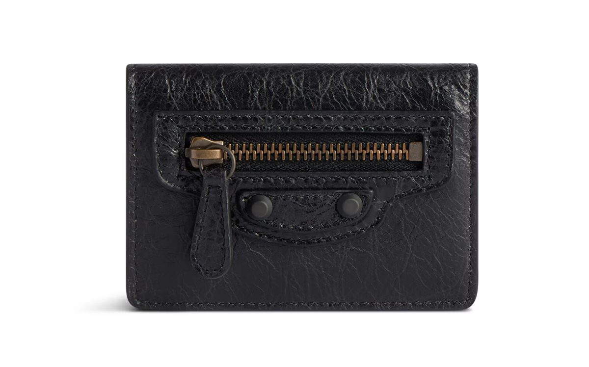 balenciaga Women s Le City Mini Wallet in Black