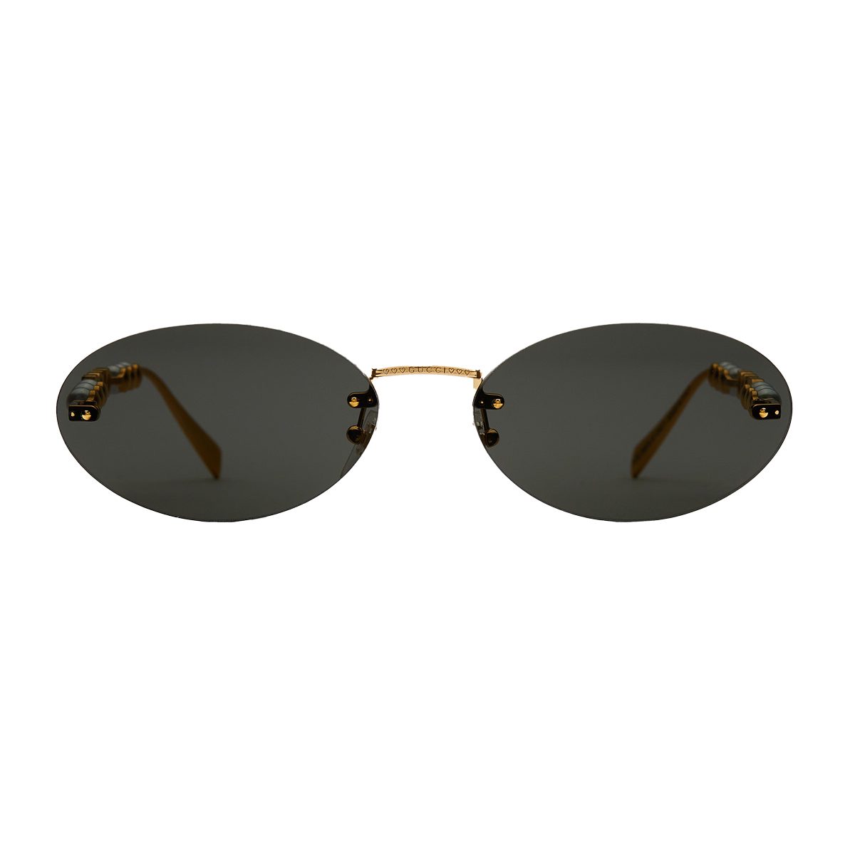 gucci Oval frame sunglasses