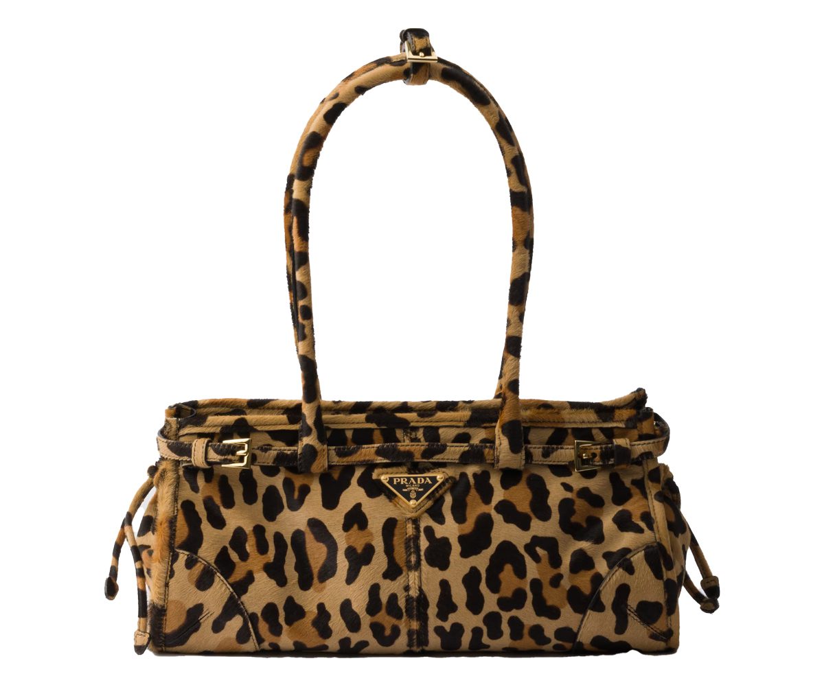 prada Medium printed leather handbag