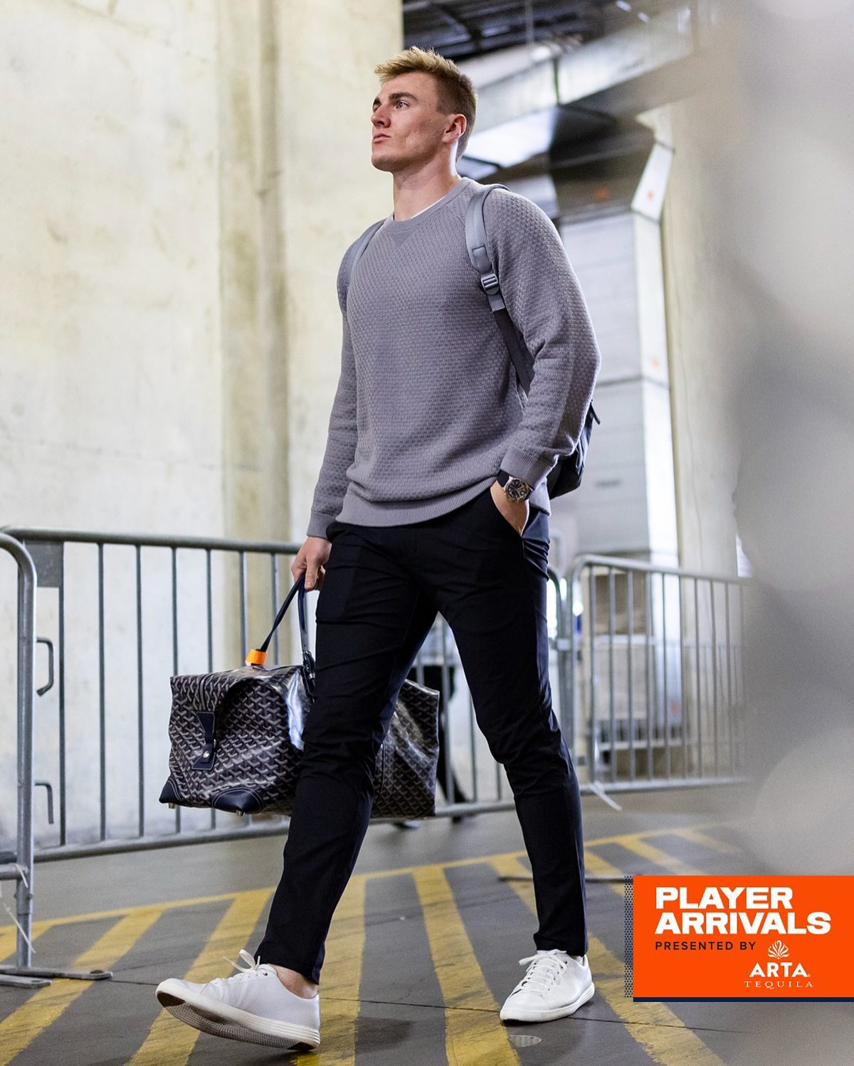 Bo Nix Goyard Bowling Bag