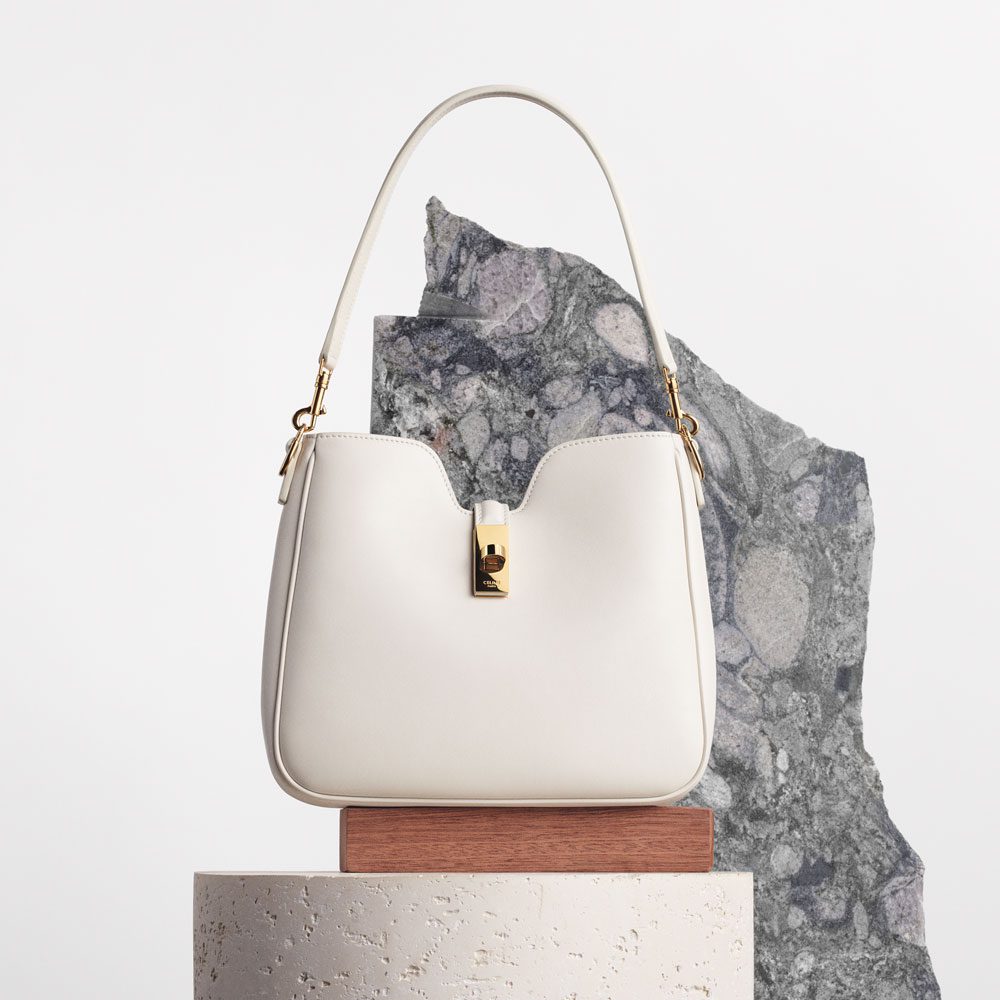 Celine 16 Soft Camille White