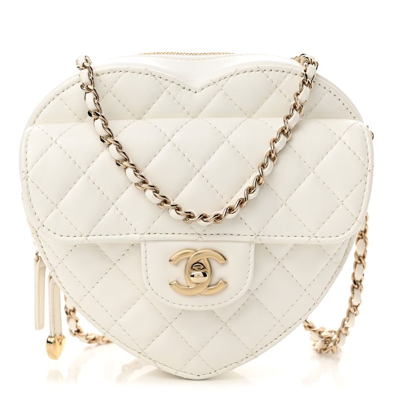 Chanel CC in Love Heart Bag