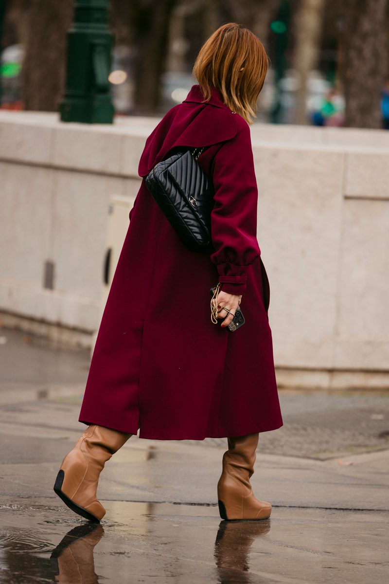 Chanel Chevron Large Flap Bag