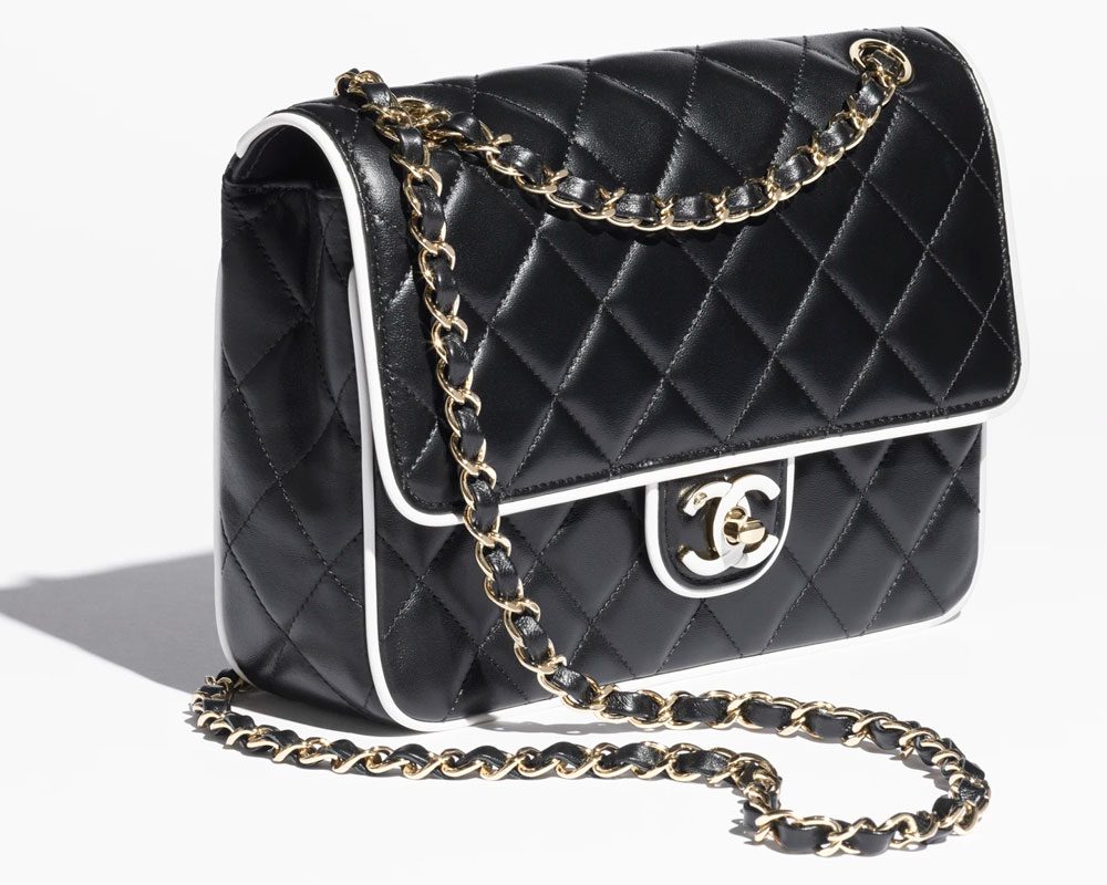 Chanel Contrast Flap Bag