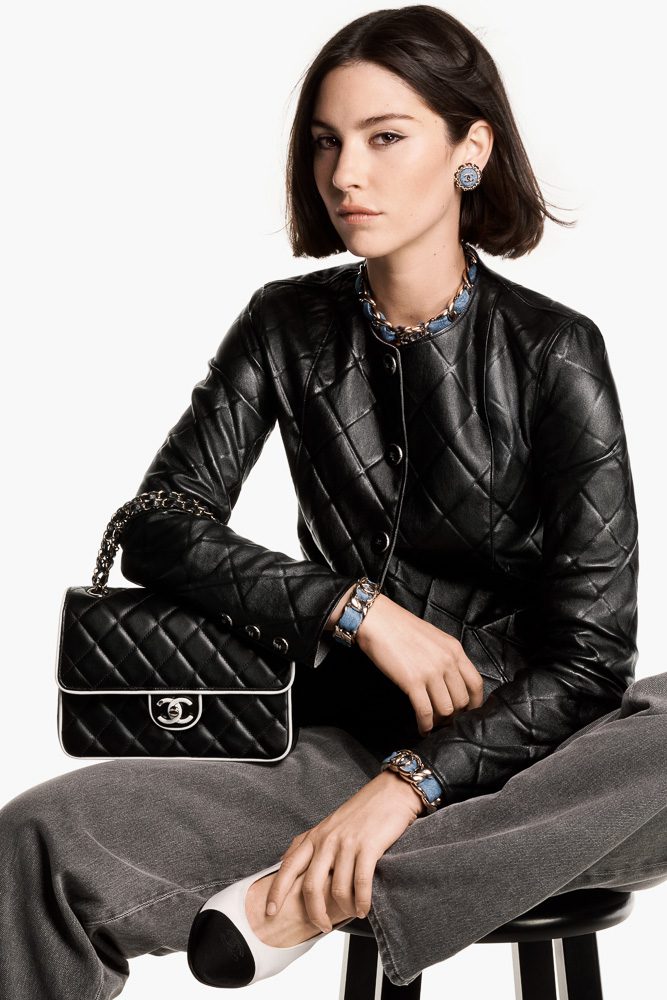 Chanel Pre Spring 2025 Contrast Flap Bag 1