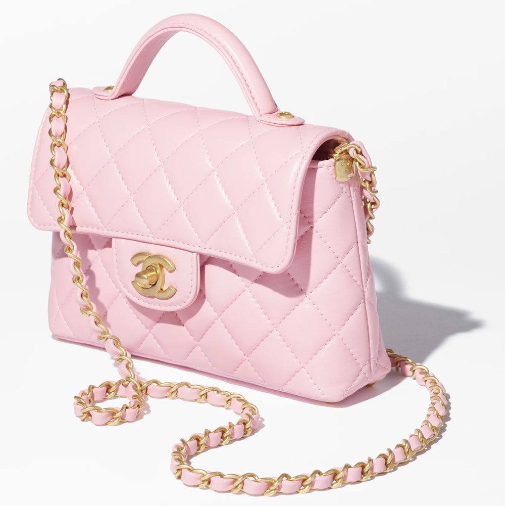 Chanel Small Flap With Top Handle