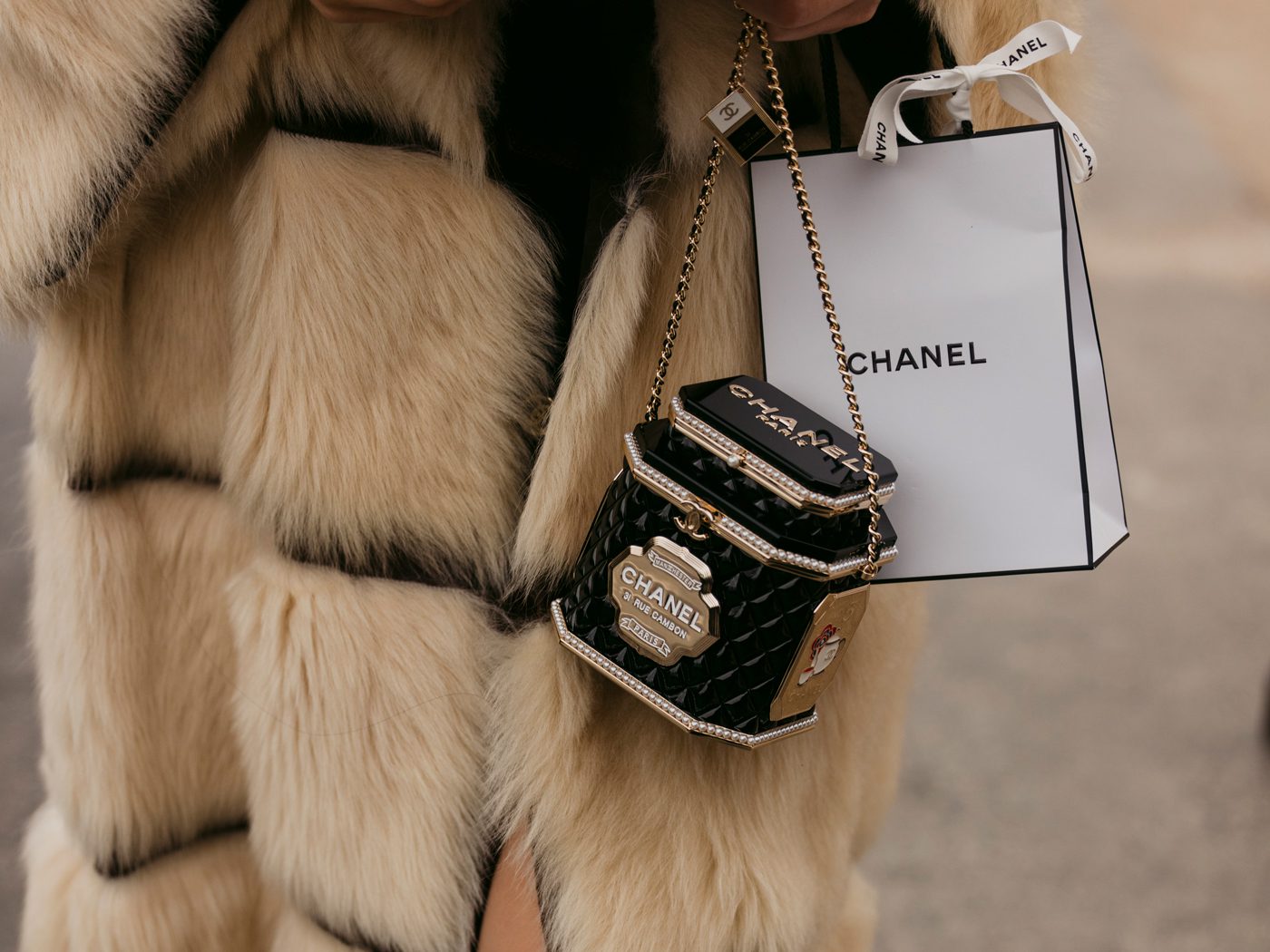 Chanel Tea Box Minaudiere