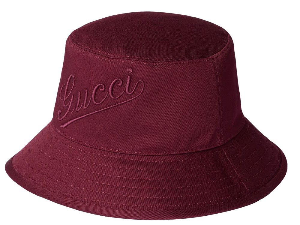 Gucci Bucket Hat Rosso Ancora Gucci Bucket Hat Rosso Ancora