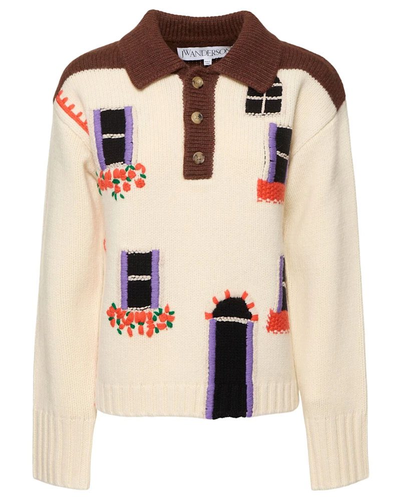 JW Anderson House Polo Sweater