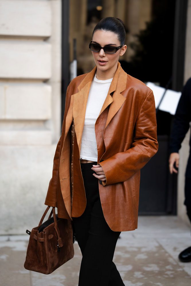 Kendall Jenner pawnee hermes Suede Birkin Kendall Jenner pawnee hermes Suede Birkin