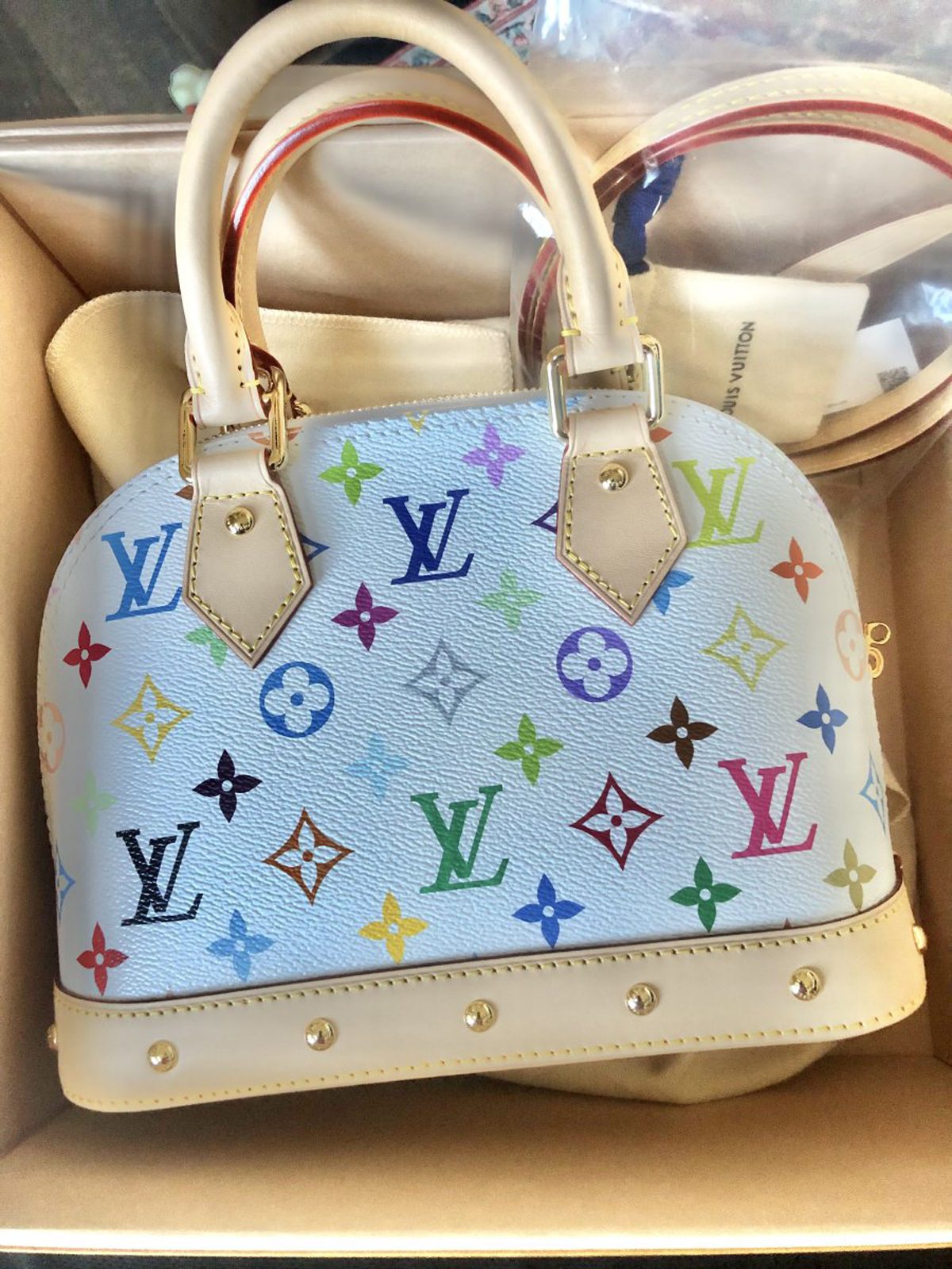 Louis Vuitton x Murakami Alma BB Louis Vuitton x Murakami Alma BB