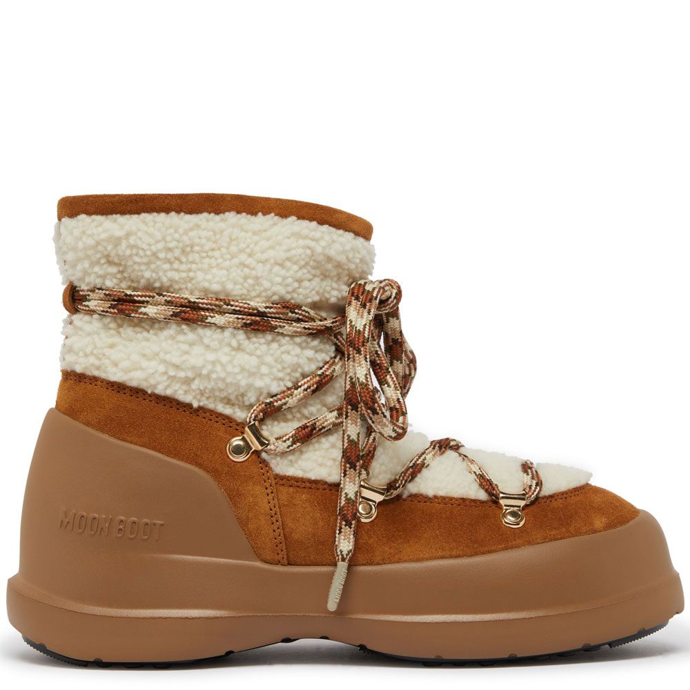 Moon Boot Shearling Boots Moon Boot Shearling Boots