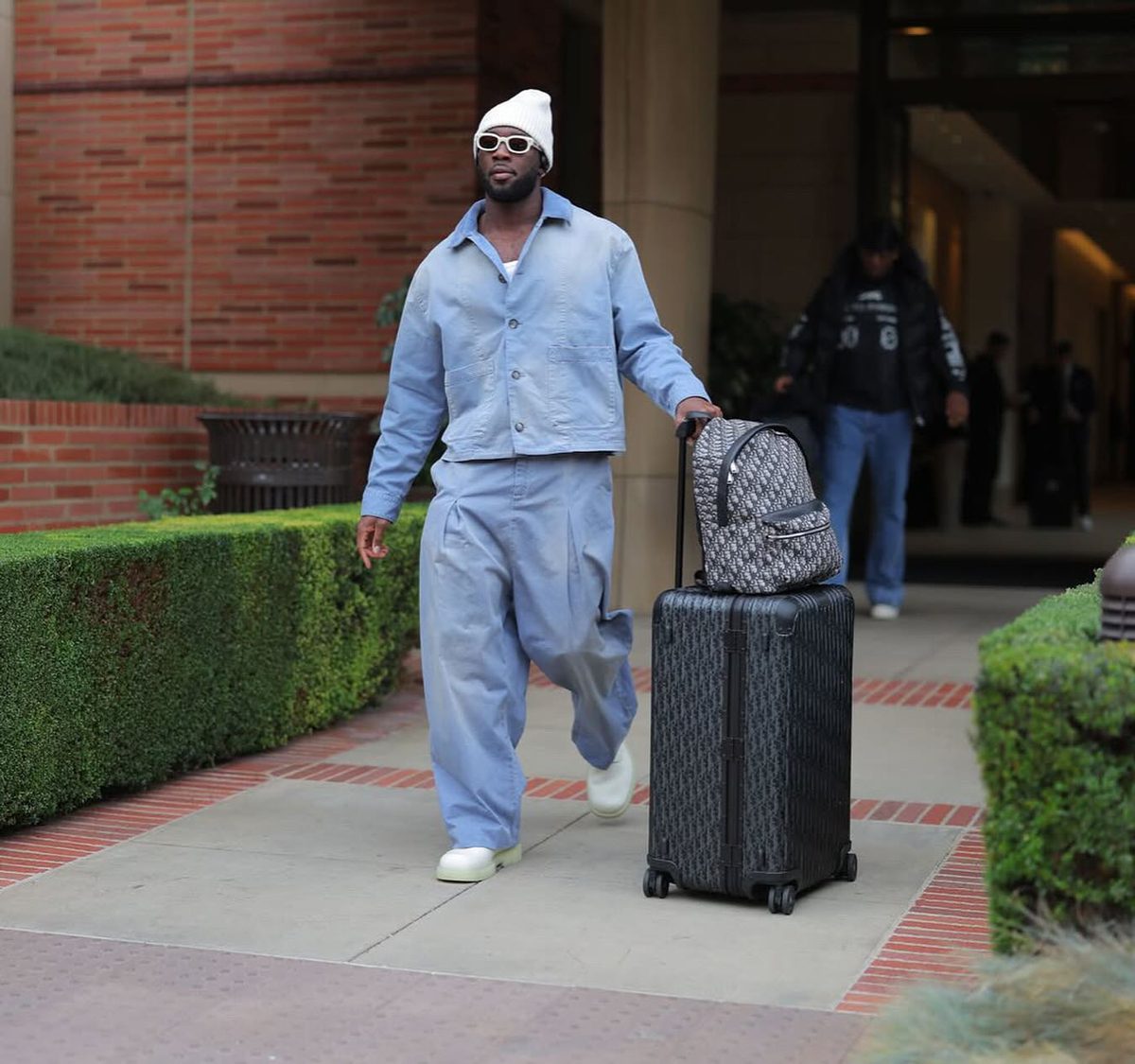 Nelson Agholor Dior ryder backpack