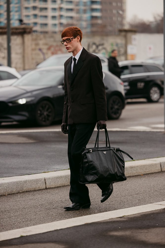 Paris Fashion Week Men s Fall 2025 Street Style Bags 2