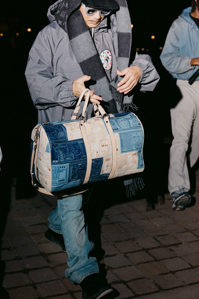 Paris Fashion Week Men s Fall 2025 Street Style Bags 5