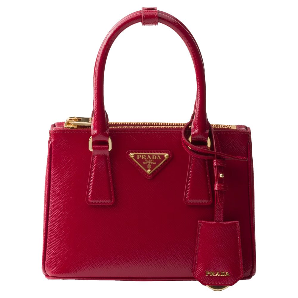 Prada Red Galleria Bag