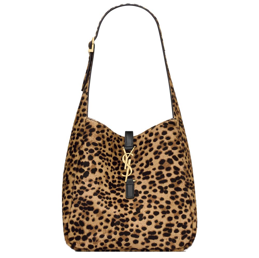 Saint Laurent Le 5 a Leopard Saint Laurent Le 5 a Leopard