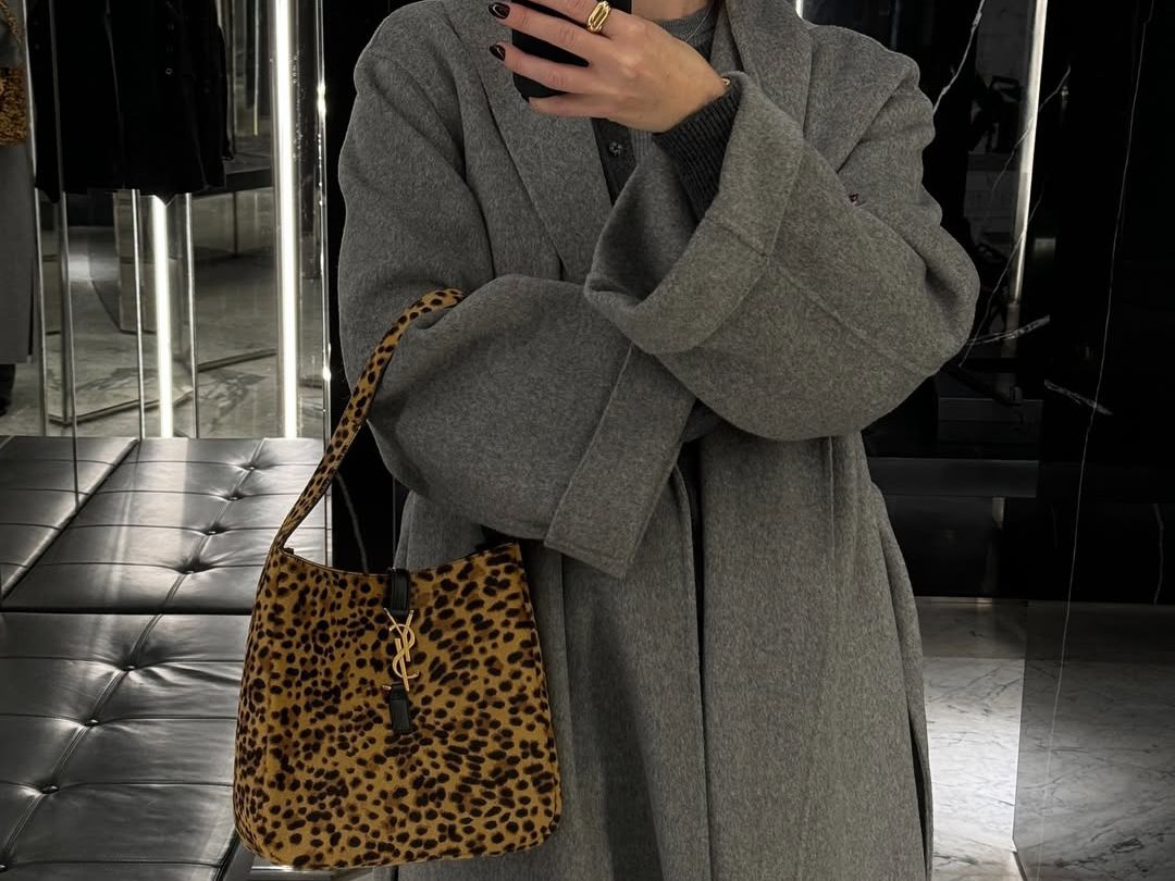 Saint Laurent Supple Leopard