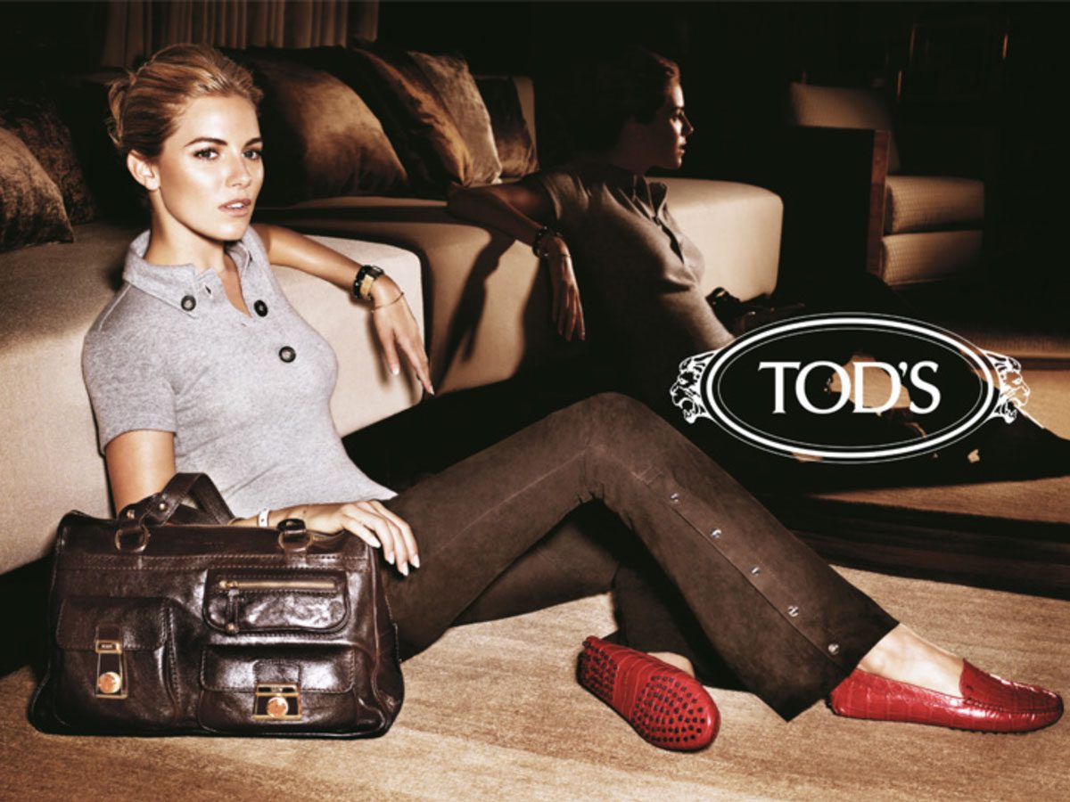 Sienna Miller Vintage Tod s Ad