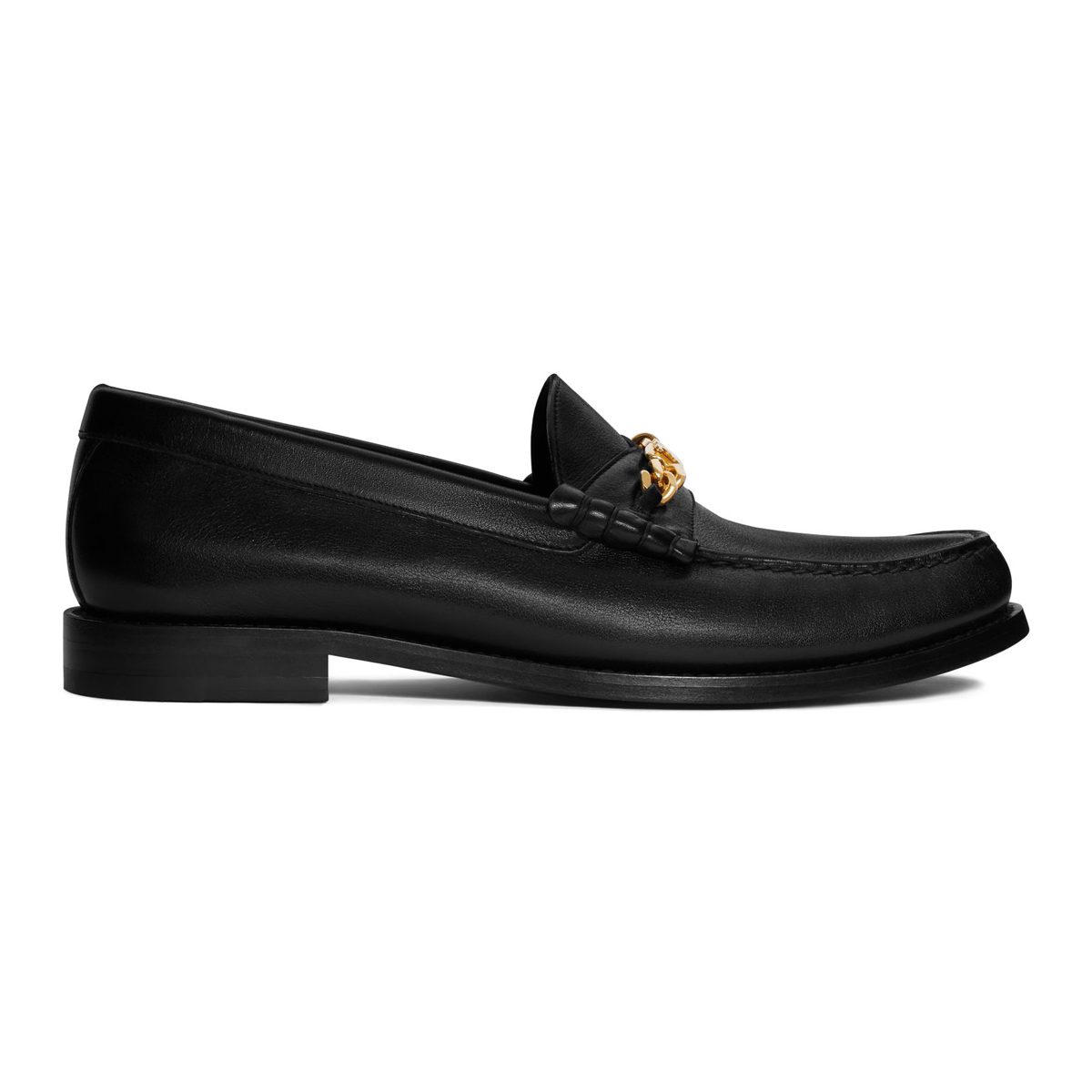 celine Luco Triomphe chain loafer in calfskin
