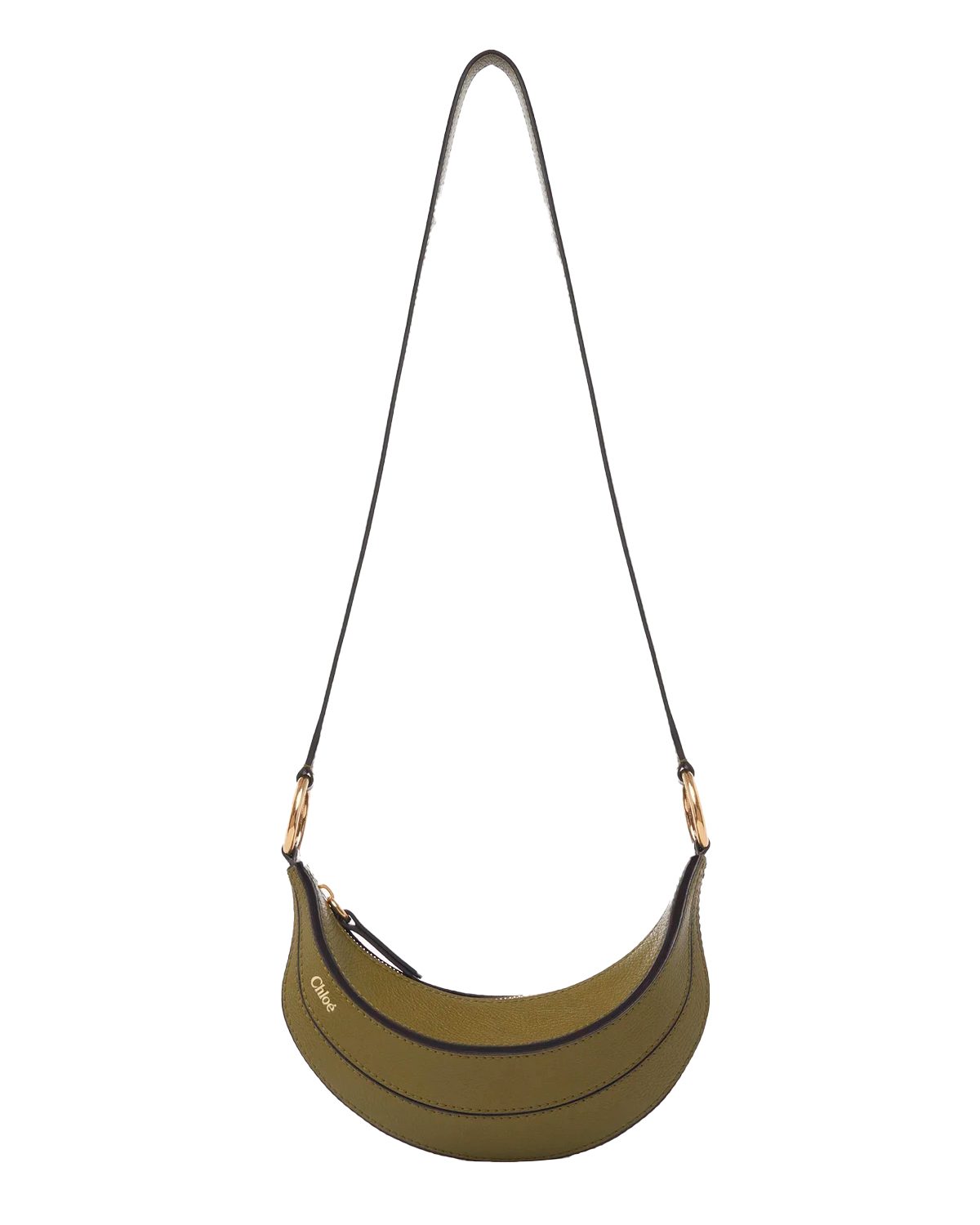 chloe Banana cross body bag in grained leather chloe Banana cross body bag in grained leather