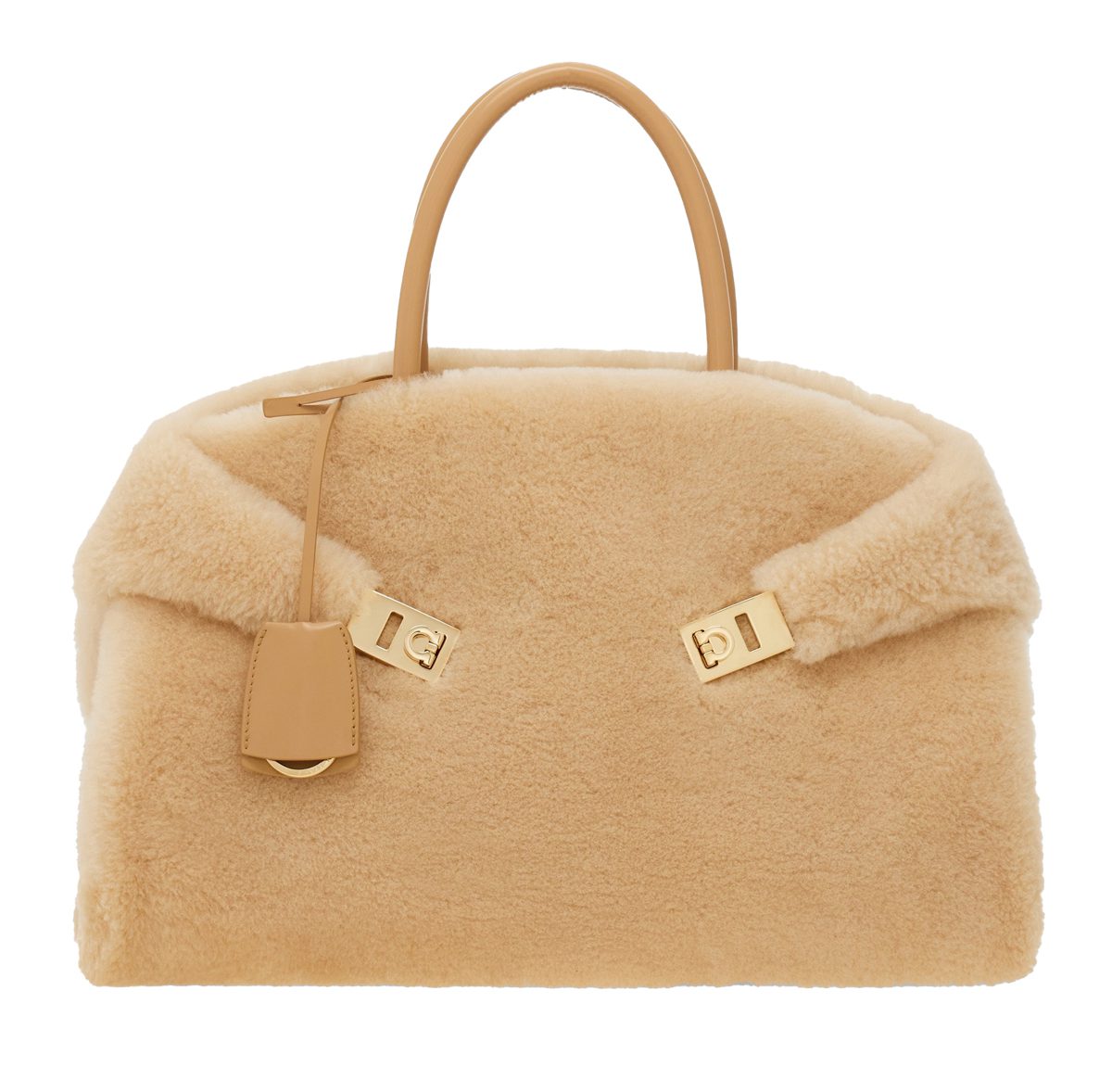 ferragamo Hug handbag L natural nude 1