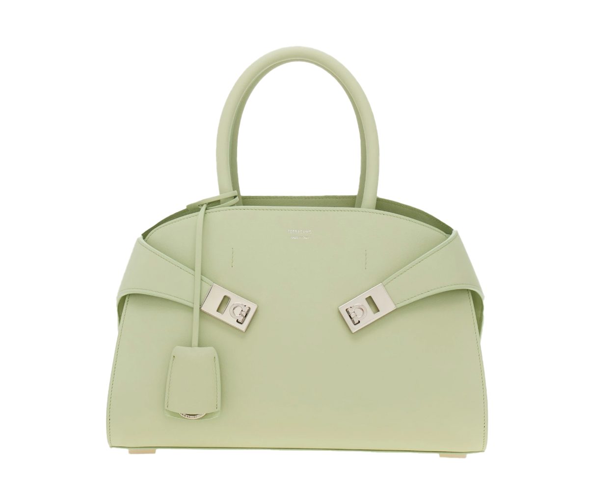 ferragamo Hug handbag M in sage