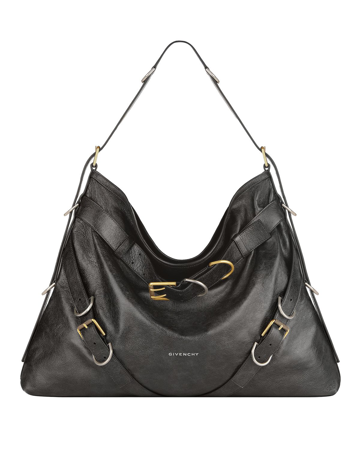 givenchy Large Voyou Boyfriend bag in aged leather 1 givenchy Large Voyou Boyfriend bag in aged leather 1