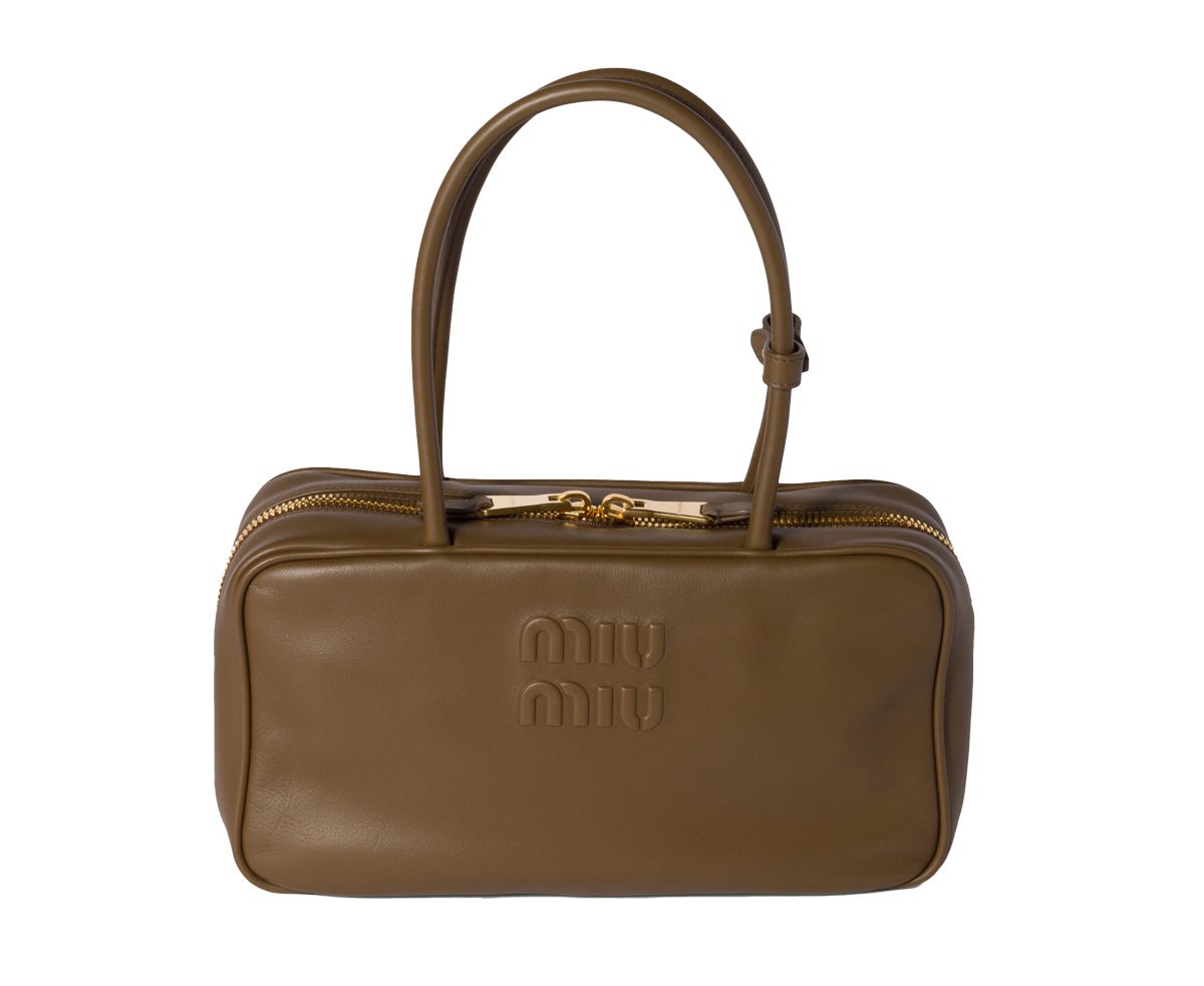 miu miu Beau leather top handle bag miu miu Beau leather top handle bag