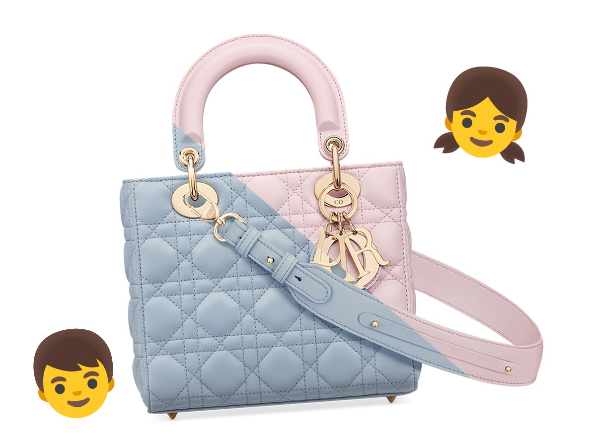 Dior Baby Gender Reveal