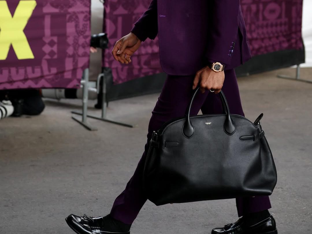 Jalen Hurts Coach Empire Carryall Superbowl Arrival