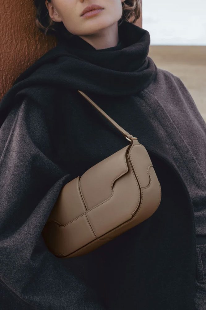 Polene Osmo Taupe travel Bag