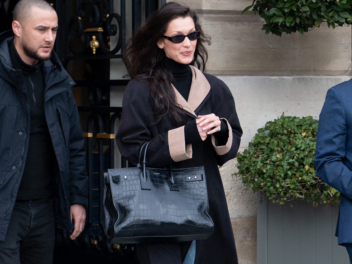 Bella Hadid Saint Laurent Sac de Jour 5