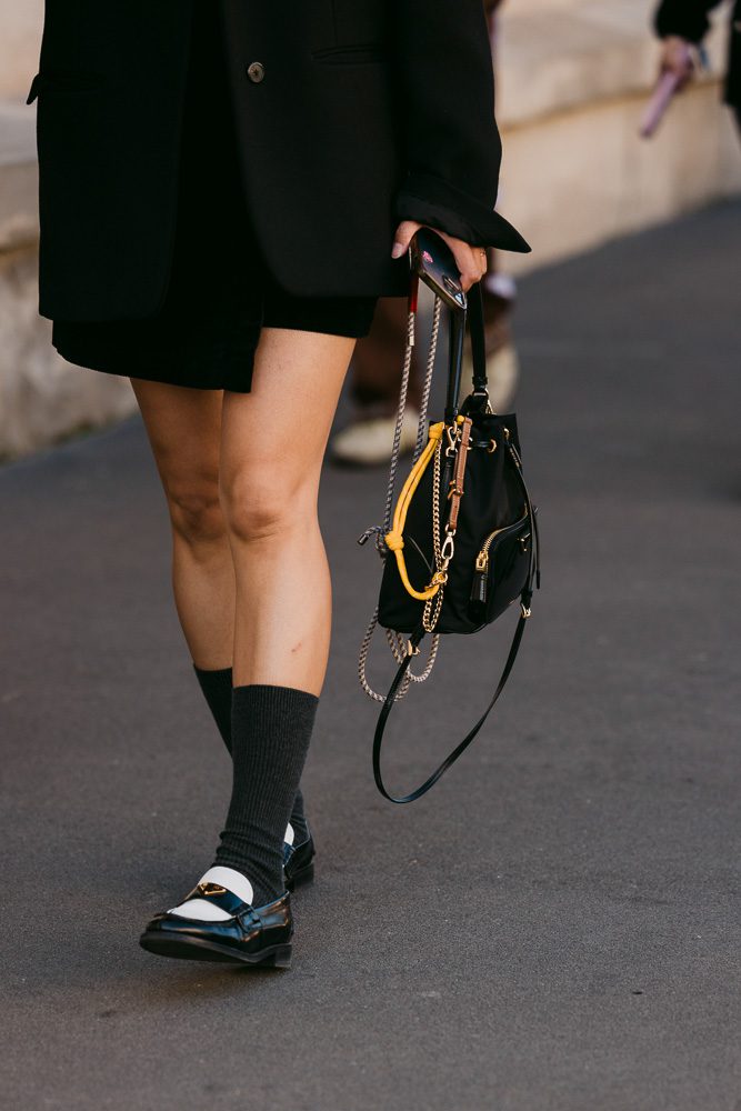 Best of Prada Fall 2025 Street Style Bags 8