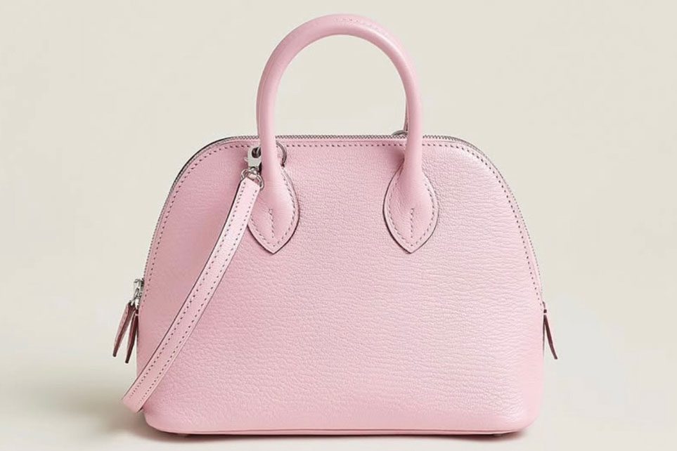 Bolide 1923 Mini in Rose Darling Chevre Leather