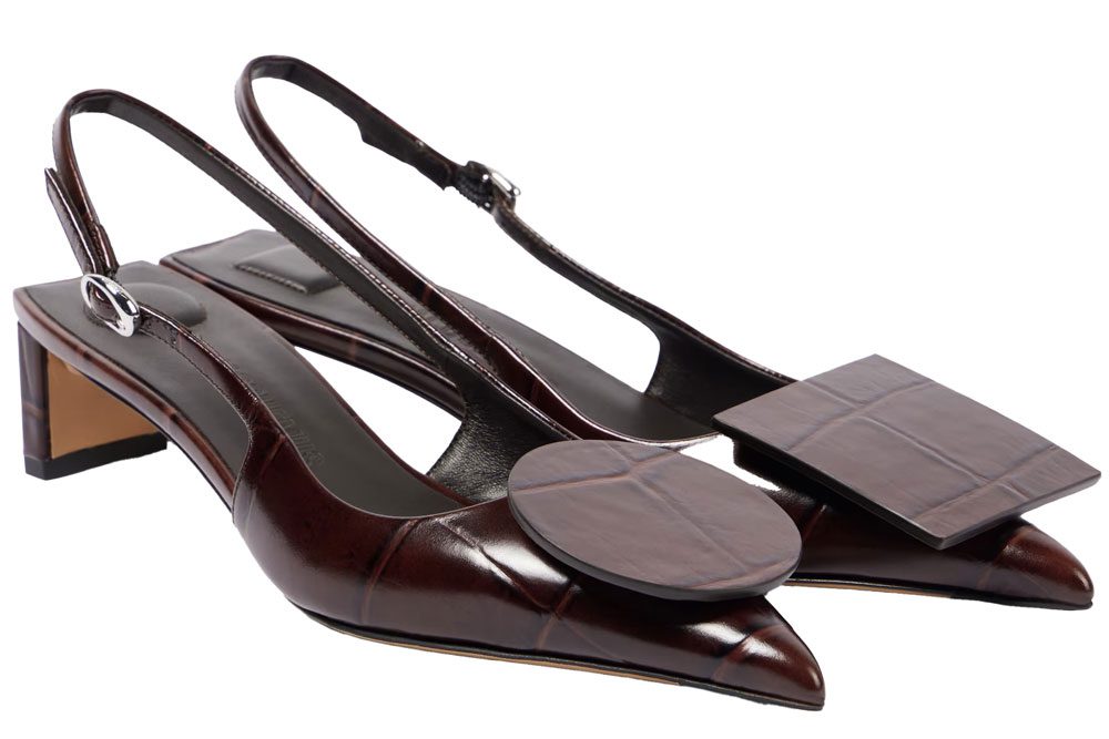 Jacquemus Mismatched Kitten Heels Jacquemus Mismatched Kitten Heels