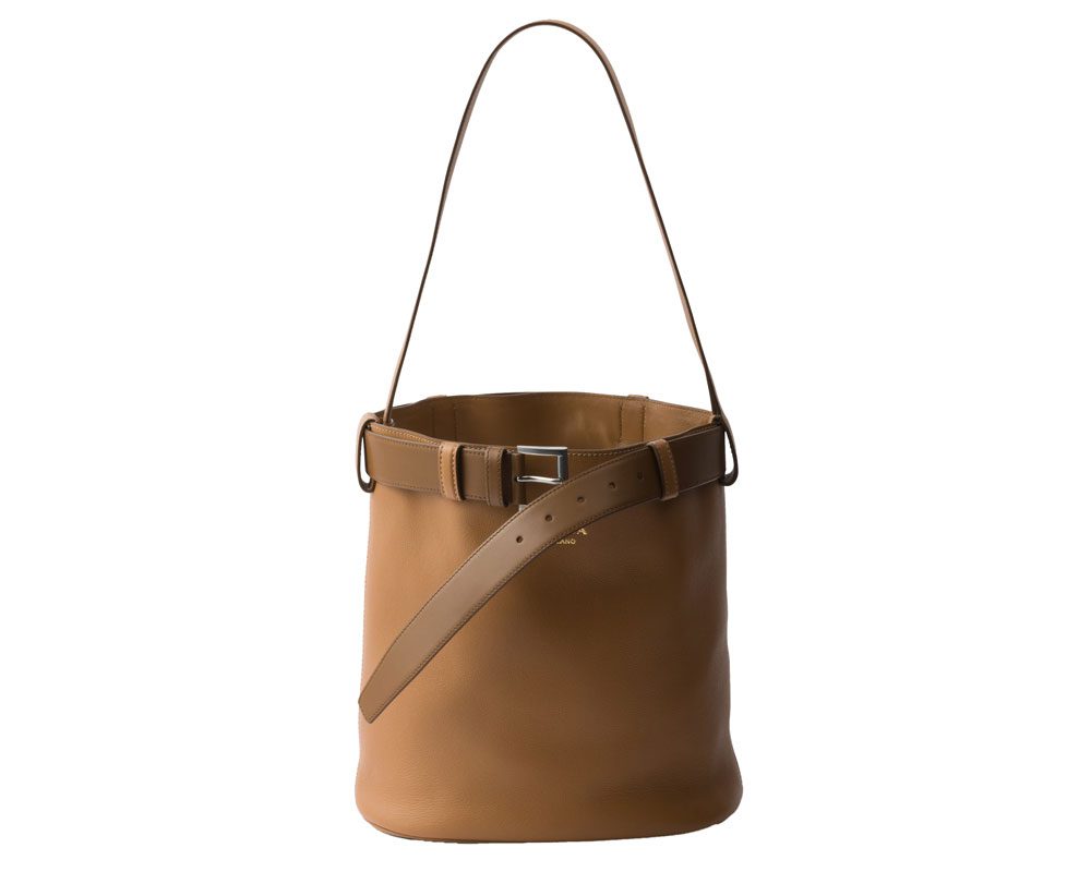 Prada Buckel Bucket Bag Prada Buckel Bucket Bag