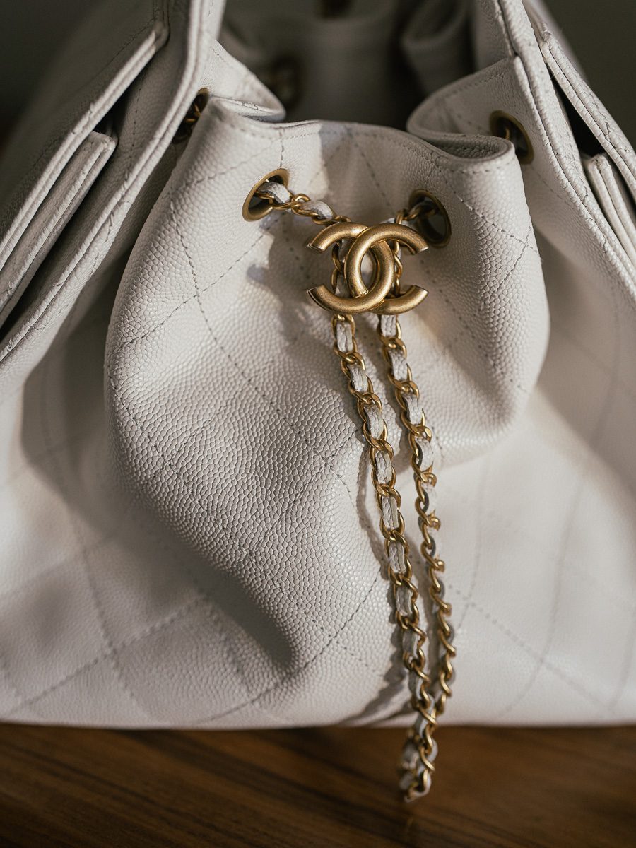 Small Chanel 25 Bag Drawstring Detail Small Chanel 25 Bag Drawstring Detail